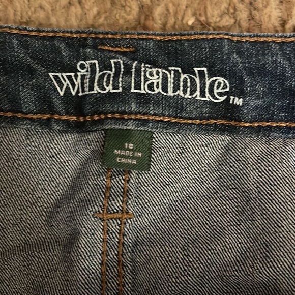 Wild fable Jean shorts never worn new without tags - Picture 2 of 3